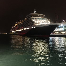 The Queen Elizabeth II cruise liner